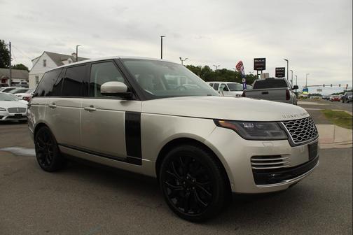 Beige 2019 Land Rover Range Rover 5.0L V8 Supercharged