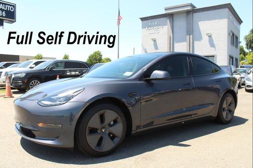Gray 2021 Tesla Model 3 Long Range