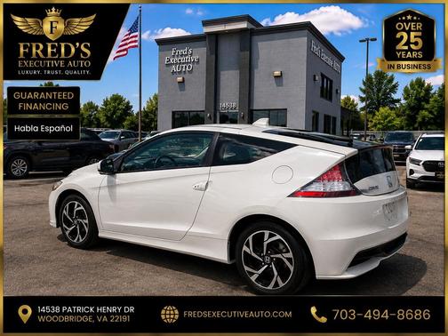 Ivory Pearl 2016 Honda CR-Z LX