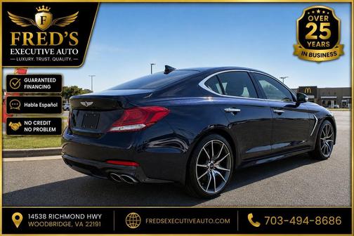 Blue 2019 Genesis G70 2.0T Sport