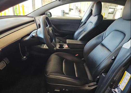 Gray 2021 Tesla Model 3 Performance