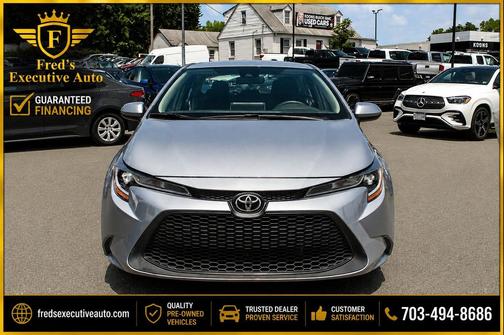 Gray 2021 Toyota Corolla LE