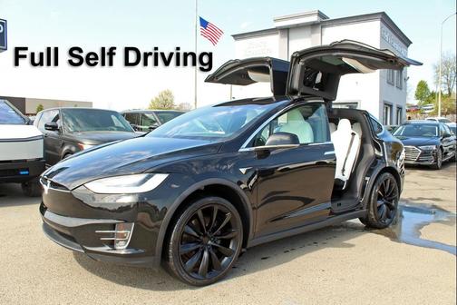Black 2020 Tesla Model X Long Range
