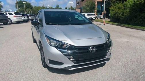Brilliant Silver Metallic 2024 Nissan Versa S
