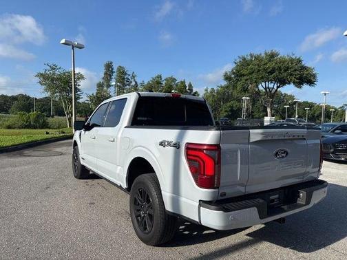 Space White Metallic 2025 Ford F-150 Platinum