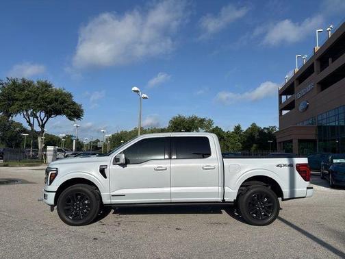 Space White Metallic 2025 Ford F-150 Platinum