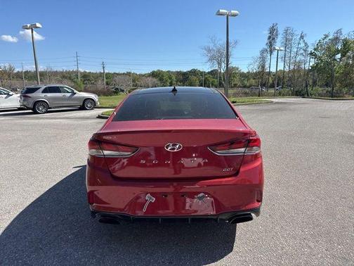 Scarlet Red 2019 Hyundai SONATA Limited 2.0T
