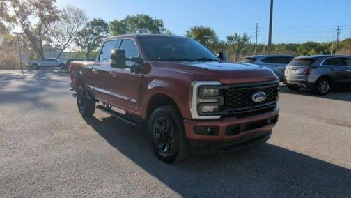 Rapid Red Metallic Tinted Clearcoat 2024 Ford F-250 Lariat