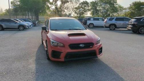 Pure Red 2021 Subaru WRX STI Base