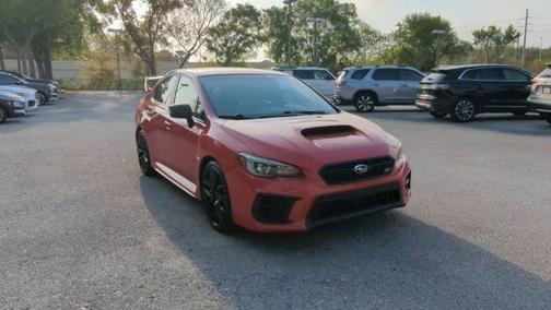 Pure Red 2021 Subaru WRX STI Base