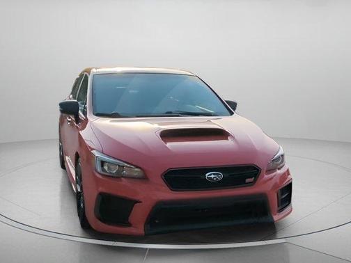 Pure Red 2021 Subaru WRX STI Base