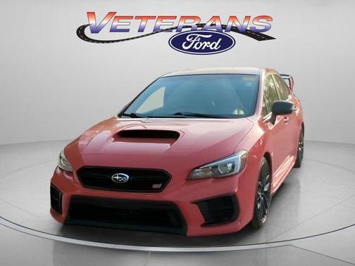 Pure Red 2021 Subaru WRX STI Base