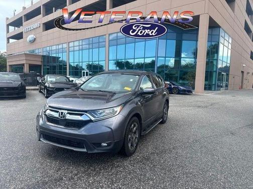 Modern Steel Metallic 2019 Honda CR-V EX-L