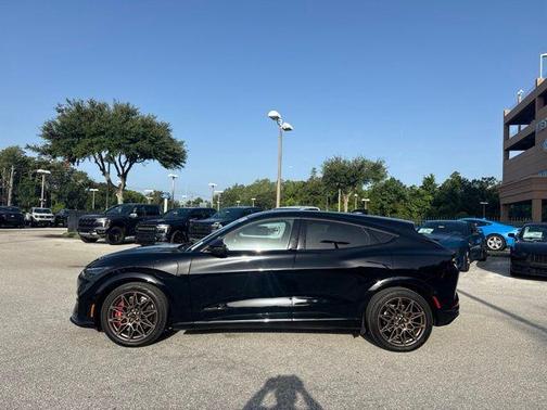 Shadow Black 2025 Ford Mustang Mach-E GT