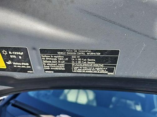 Thunder Gray Metallic 2023 Volvo XC40 B5 Plus Bright Theme