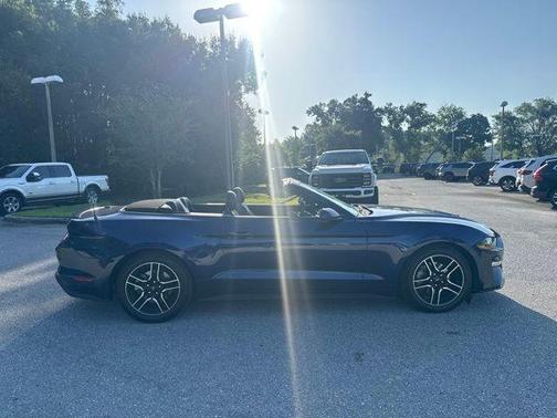 Kona Blue Metallic 2019 Ford Mustang EcoBoost Premium