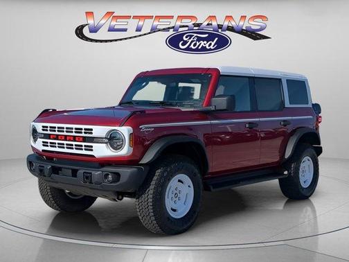 Ruby Red Metallic Tinted Clearcoat 2026 Ford Bronco Heritage Edition