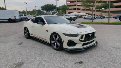 Wimbledon White 2025 Ford Mustang GT Premium