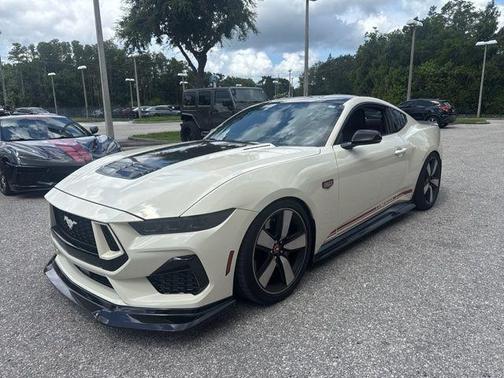 Wimbledon White 2025 Ford Mustang GT Premium