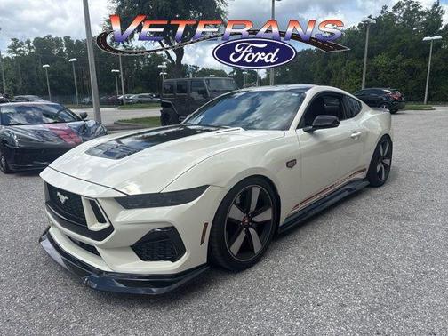 Wimbledon White 2025 Ford Mustang GT Premium
