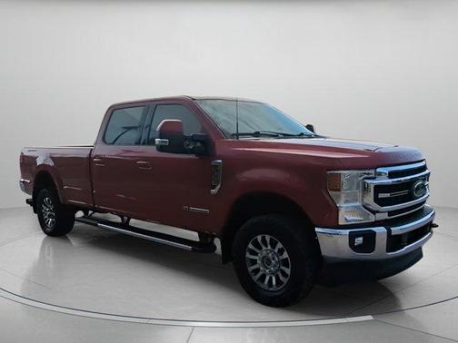 Rapid Red Metallic Tinted Clearcoat 2022 Ford F-350 Lariat Super Duty
