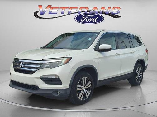 White Diamond Pearl 2018 Honda Pilot EX-L