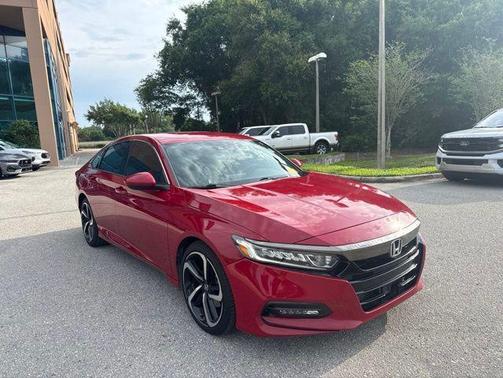 San Marino Red 2019 Honda Accord Sport