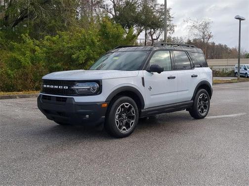 Space White Metallic 2026 Ford Bronco Sport Outer Banks SUV