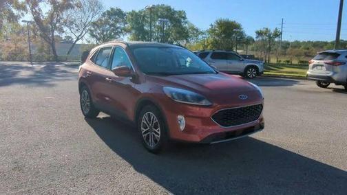 Rapid Red Metallic Tinted Clearcoat 2022 Ford Escape SEL