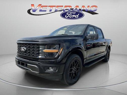 Agate Black Metallic 2025 Ford F-150 STX
