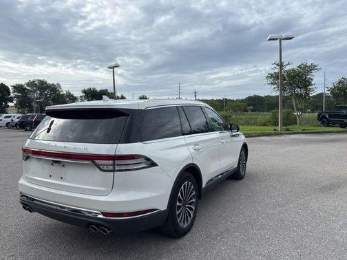 Pristine White 2023 Lincoln Aviator Reserve RWD