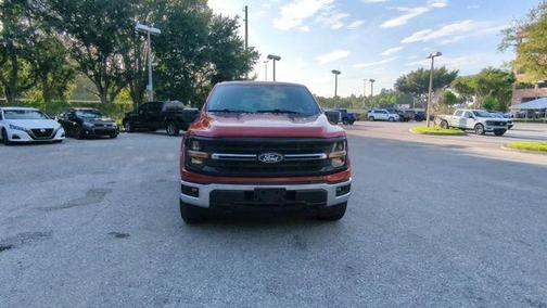 Rapid Red Metallic Tinted Clearcoat 2025 Ford F-150 XLT