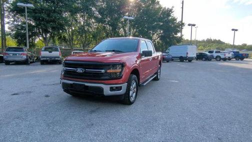 Rapid Red Metallic Tinted Clearcoat 2025 Ford F-150 XLT