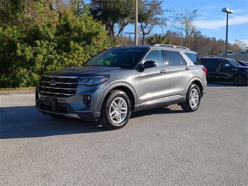 Carbonized Gray Metallic 2025 Ford Explorer Active SUV
