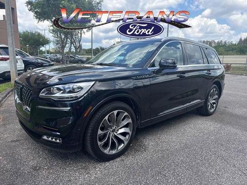 Infinite Black Metallic 2022 Lincoln Aviator Grand Touring