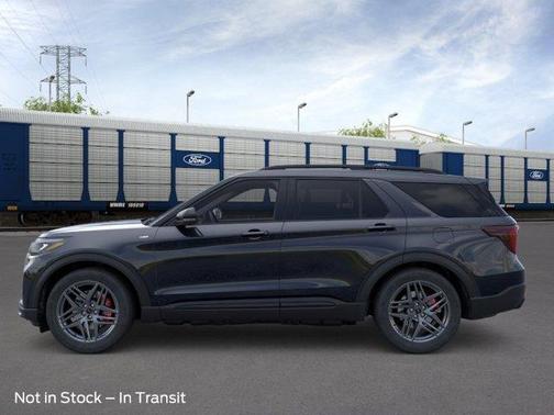 Agate Black Metallic 2026 Ford Explorer ST-Line