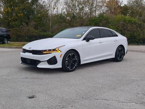 Glacial White Pearl 2021 Kia K5 GT-Line