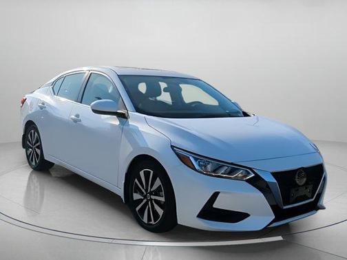 Aspen White 2023 Nissan Sentra SV