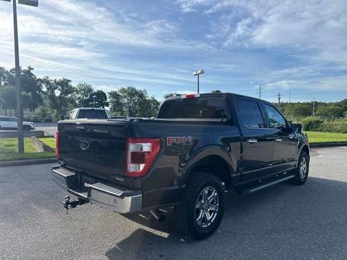 Antimatter Blue Metallic 2021 Ford F-150 Lariat