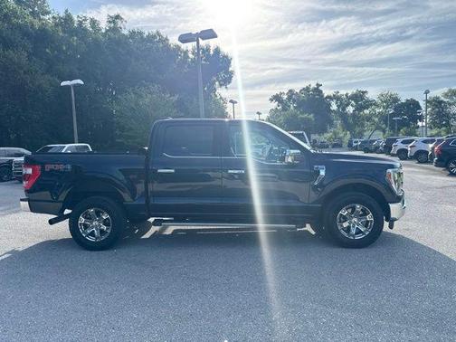 Antimatter Blue Metallic 2021 Ford F-150 Lariat