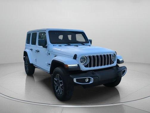 Bright White Clearcoat 2025 Jeep Wrangler Sahara