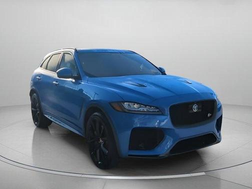 Ultra Blue 2020 Jaguar F-PACE SVR
