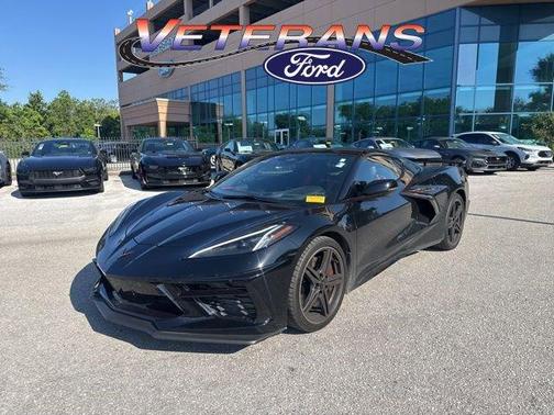 Black 2025 Chevrolet Corvette Stingray w/2LT