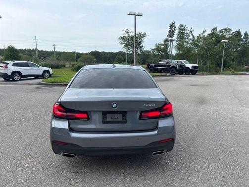 Bluestone Metallic 2021 BMW 530 i