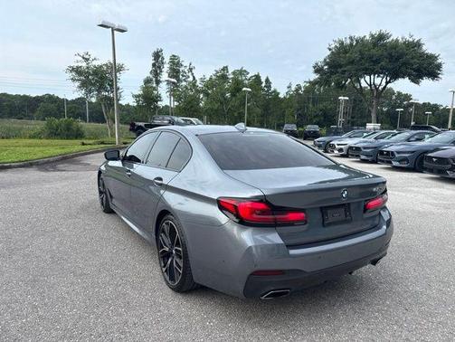 Bluestone Metallic 2021 BMW 530 i
