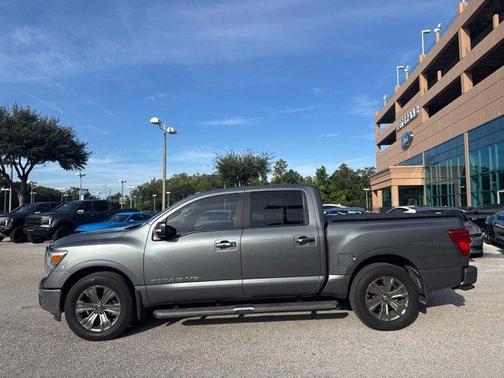 Gun Metallic 2018 Nissan Titan SV