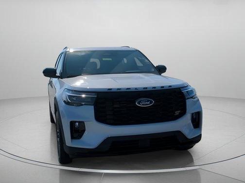 Space White Metallic 2026 Ford Explorer ST