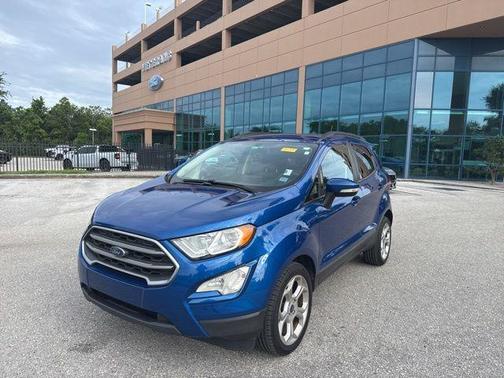 Lightning Blue Metallic 2021 Ford EcoSport SE
