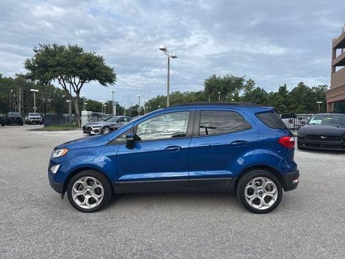 Lightning Blue Metallic 2021 Ford EcoSport SE
