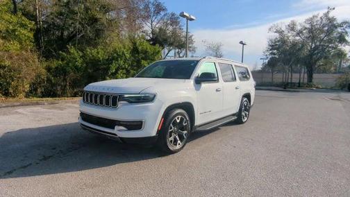 Bright White Clearcoat 2023 Jeep Wagoneer L Series III